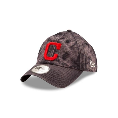 Cleveland Indians Gorra | New Era MLB Hand Brush Wash Casual Classic Adjustable Cap Mexico - Azules